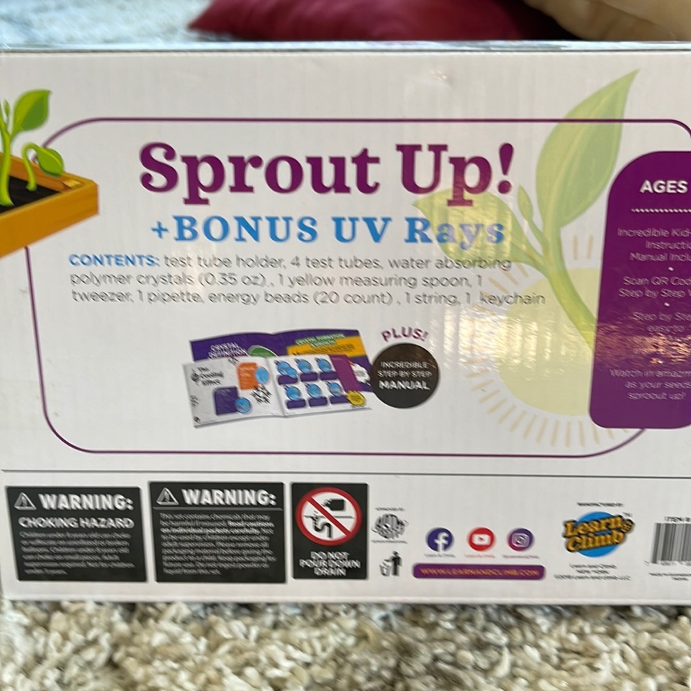 Sprout Up! Bonus Uv Rays Ages 5+